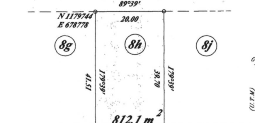 LOT 8H, SAN COCO ROAD, GRAN COUVA